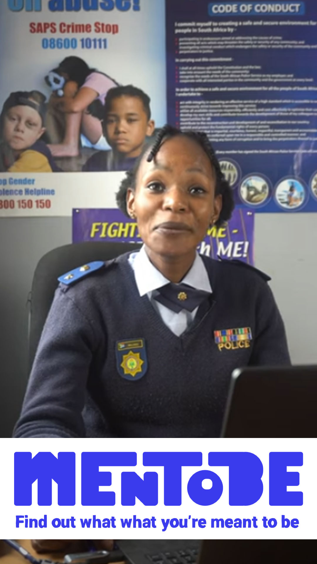 Mentobe Police Officer